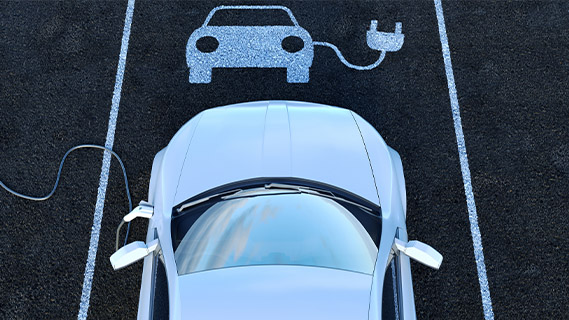 Evolution charging car