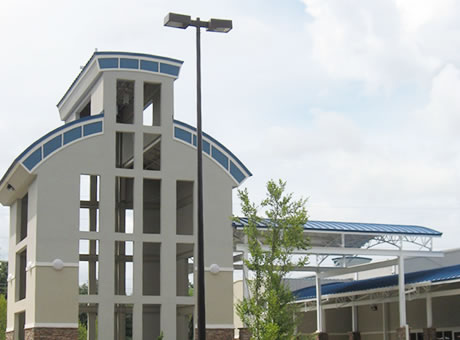 Outdoor lighting installation