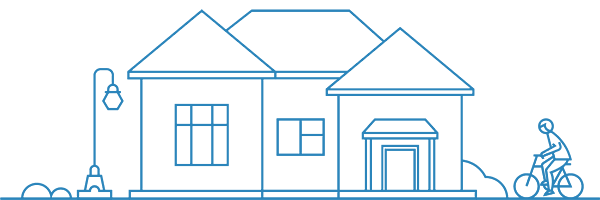 single-color graphic