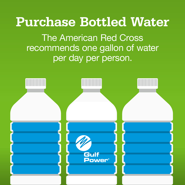 purchase bottled water | storm tip infographic